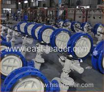 API 609 Bi-Directional Sealing Electric Actuator 10 inch Butterfly Valve