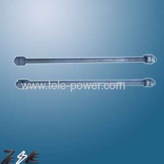 Double arming bolt-pole line hardware