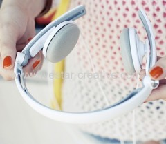 Sony High Quality MDR-S40 Outdoor On Ear Headphones White