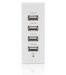 High Amp Multiple USB Travel Charger Adapter 5400mA For Samsung Galaxy S4 S3 S2