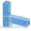 Blue 2600mAh Mini USB Portable Charger Power Bank With Li-ion Battery