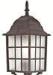 100W E27 Aluminum Claasic Outdoor Motion Sensor Lights Black IP 60 Lamp