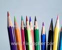 OEM Colorful Sketching Glitter Multi Color Pencil Kids Stationery Sets 17.6cm 0.72cm Dia