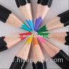 Yellow Pink Green Red Fluorescent Water Color Pencils For Kindergarten or School