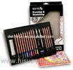 Multi Color Rectangle Line Drawing Pencil / Wood Carpenter Pencil 17.6cm 24.5cm 30cm