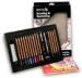Multi Color Rectangle Line Drawing Pencil / Wood Carpenter Pencil 17.6cm 24.5cm 30cm