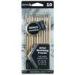 Girl Black Lead Round Natural Drawing Pencil Set / Art Sketch Charcoal Drawing Pencil