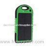 Multifunction Green 5000mAh Double USB Power Bank With Emergency LED Torch