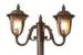 Traditional Outdoor Poles Lamps 100W E27 Garden Lighting IP 65