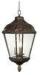 House Decor Traditional Outdoor Pendant Lighting Grey Color Antique Metal Fixture Hanging Lamps