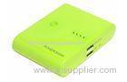Yellow 8000mAh USB Portable Power Bank Universal Ipad / IPhone Power Banks