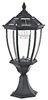 Traditional Outdoor Solar Garden Lights Black