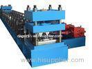 45kW Highway Guard Roll Forming Machinery With 15 Roller Station Gear Box Drive