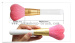 Heart Shape powder brush