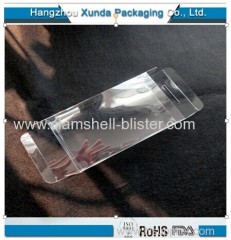 Plastic transparent folded box