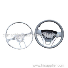 Aluminium car steering wheel