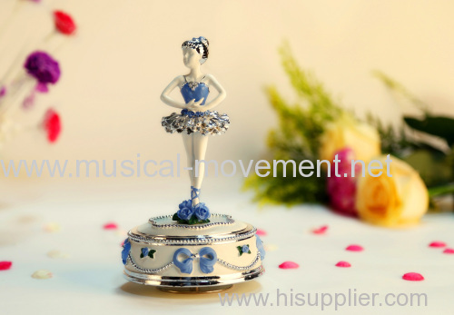 POLYRESIN BALLERINA MUSIC BOX