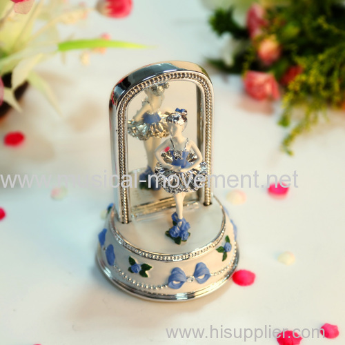 POLYRESIN BALLERINA MUSIC BOX