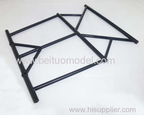 Plastic nylon roll cage for rc racing car