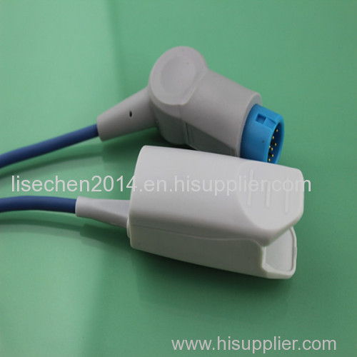 Compatible resuable HP/Philips Spo2 Sensor round 12P