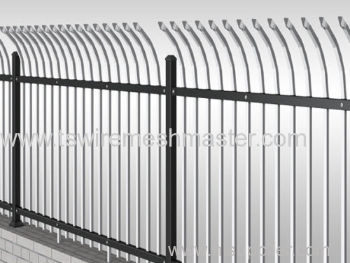 Zinc Steel Fence ornamental fence Airport fence metal fencing perforated metal safety fence Willa fence