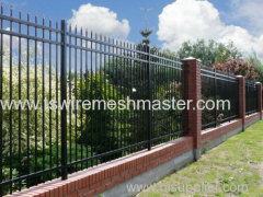 Zinc Steel Fence ornamental fence Airport fence metal fencing perforated metal safety fence Willa fence