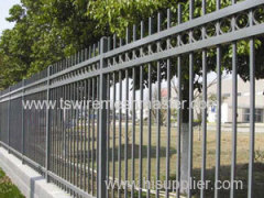 Zinc Steel Fence ornamental fence Airport fence metal fencing perforated metal safety fence Willa fence