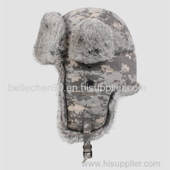 swedish army winter trapper military cap