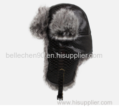 winter military style trapper men's hat