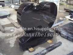 Shanxi black grante G1405 tombstone