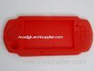 ODM Wear Resistance Red Silicone PSP Case Embossed For PSP 2000