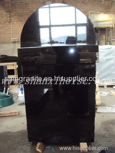 Perfect shanxi granite G 1405 Tombstone