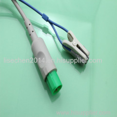 Hellige spo2 ear lobe pulse sensor