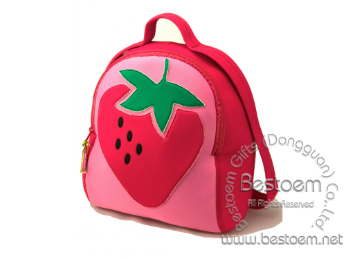 Pretty Fruit style neoprene kids school bags backpacks from BESTOEM