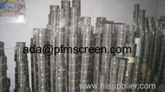 Plastic extrusion filter screen band