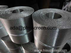 Stainless steel filter belt for screen changers