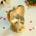 Angel Polyresin Snow Water Globe Wind up Spring 18 Note Music Box