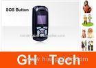 GPS cell phone tracker 850mAh TCP UDP SMS cell phone tracker with SOS button 190 hours standby