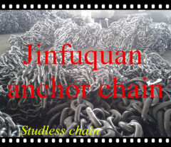 (Grade U2 U3)Studless Marine Anchor Chain for offshore cage