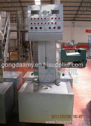 Beer keg washing filling line