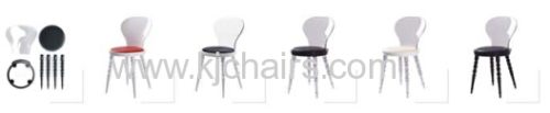 Italian Design Plastic Dinning Chair XO Design Babel Chair