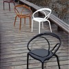 2014 new style for hotel plastic dining chair / leisure chair