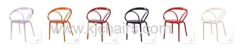 2014 new style for hotel plastic dining chair / leisure chair