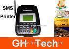 Hand Held GPRS GSM SMS Printer For Receipt Printer 128*64 LCD Display