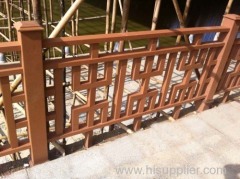 Eco-friendly cheap wpc fence