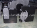 Perfect shanxi black granite G1405 tombstone