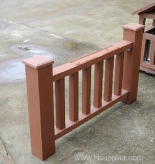 Eco-friendly wpc fence/wpc decking board