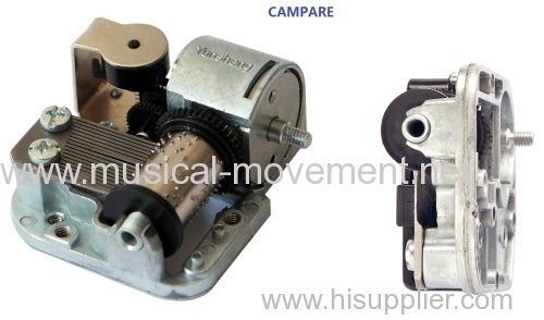 EASY OPERATION 18 NOTE MUSIC BOX MECHANISM