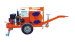 Reel drum trailer cable pulling machines equipment for underground electric fiber optic power cable laying installation