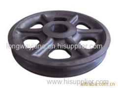 gray iron sand casting pully